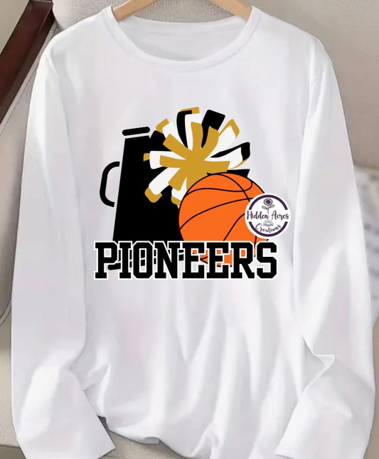 Pioneer Basketball & Cheer Long Sleeve