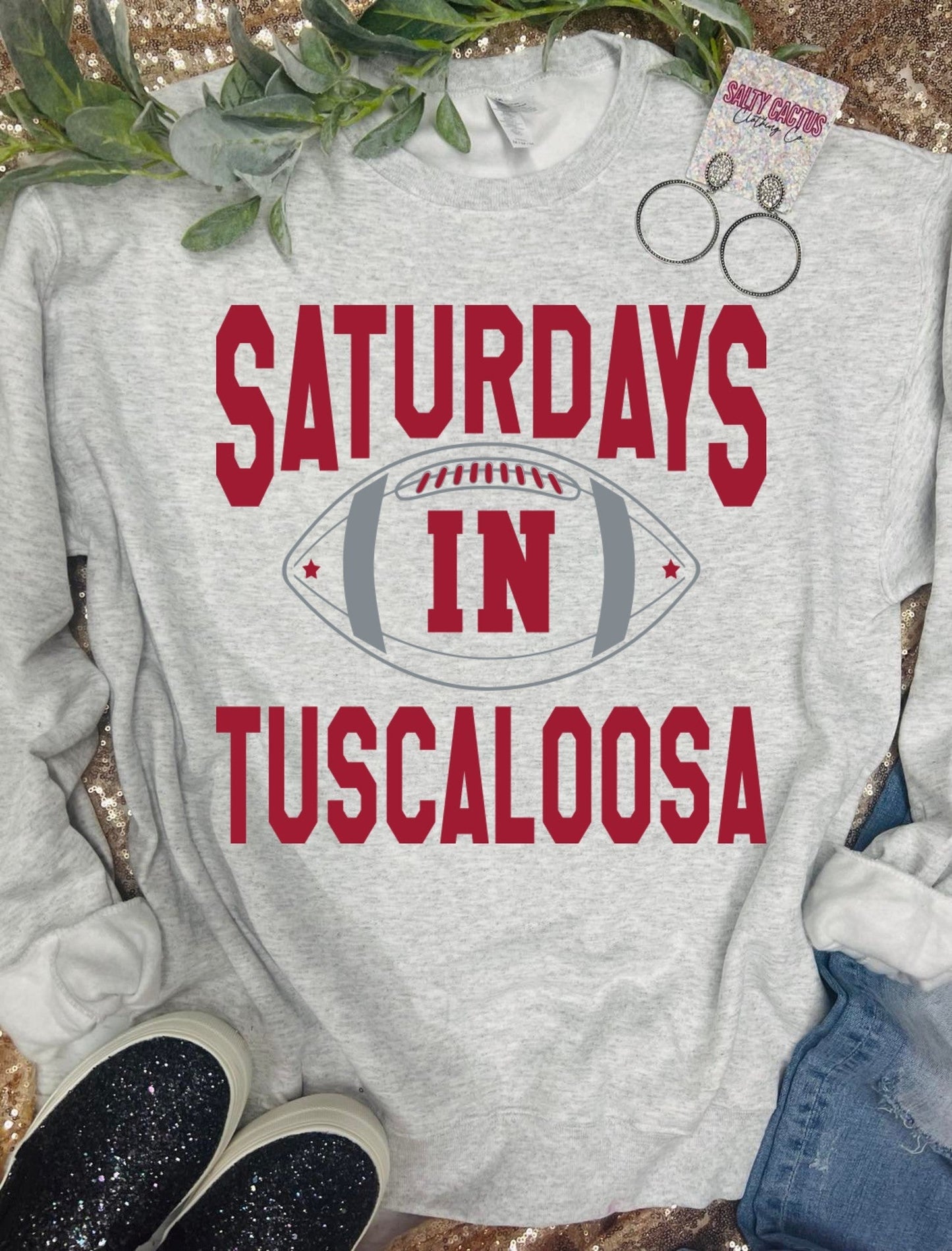 Saturdays In Tuscaloosa Bama Crewneck