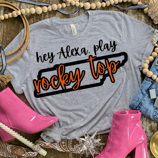 Alexa Play Rocky Sub Top Tee