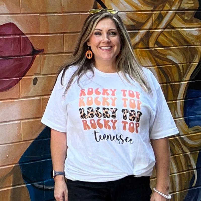 Rocky Top Tennessee Tee Shirt | Sub on White