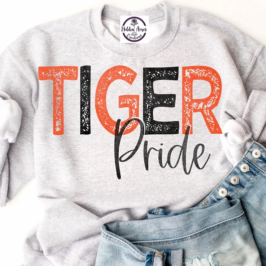 Tiger Pride Sub Crewneck (Toddler, Youth, Adult)