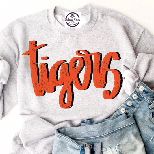 Tigers Bold Sub Crewneck (Toddler, Youth, Adult)