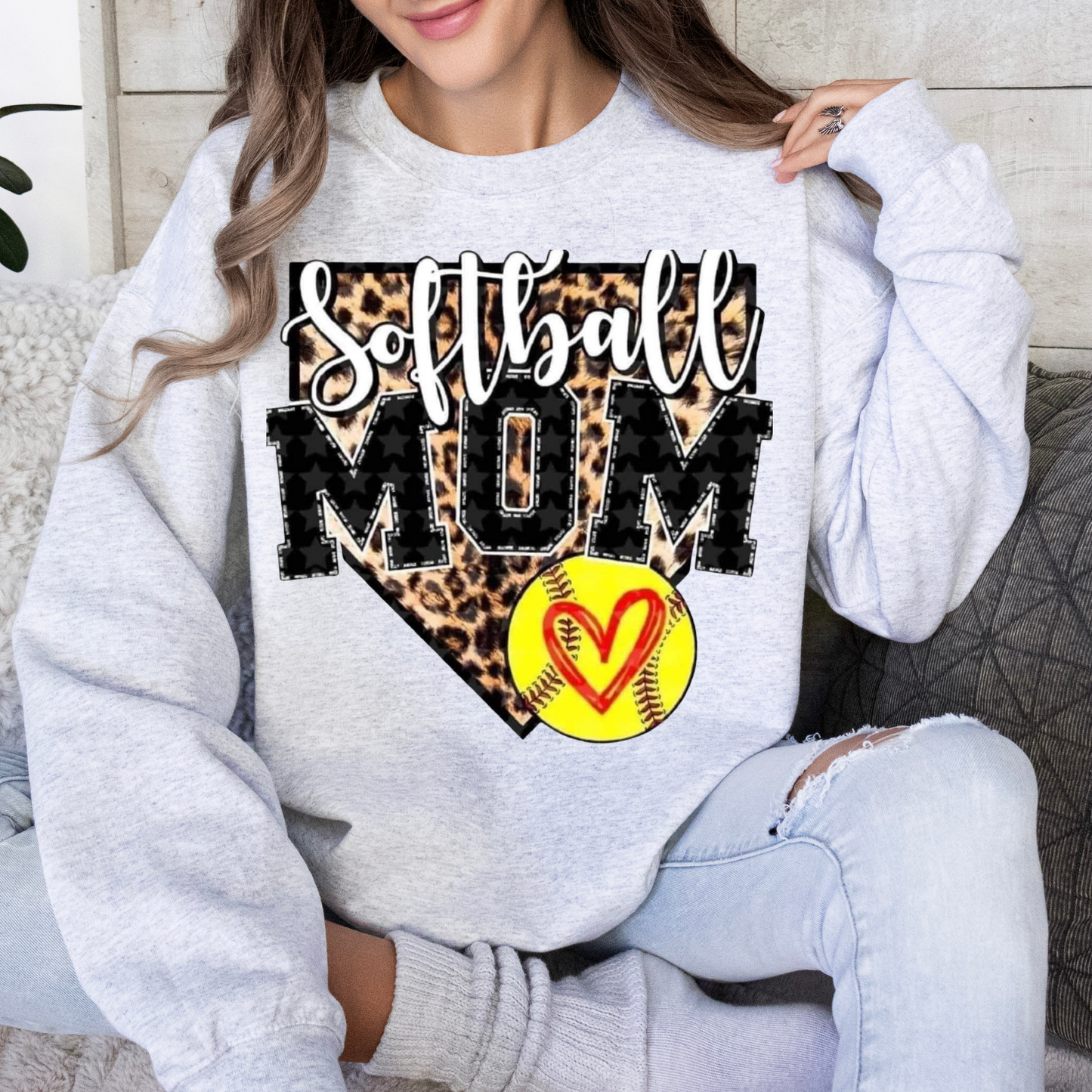 Softball Mom Crewneck