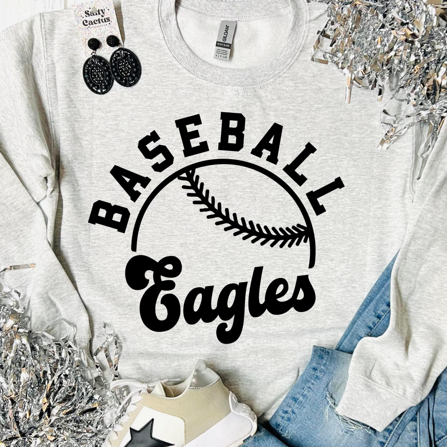 Eagles Baseball Crewneck