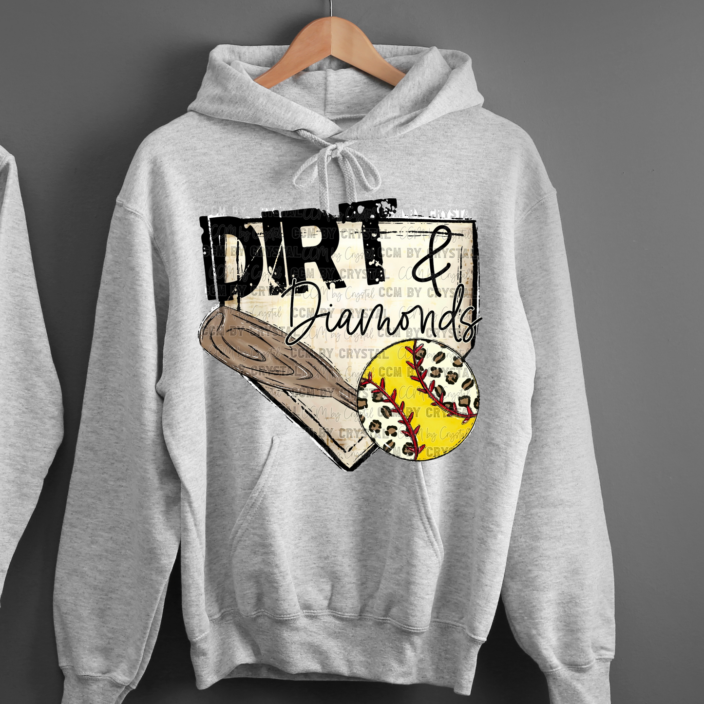 Dirt and Diamonds Softball Hoodie