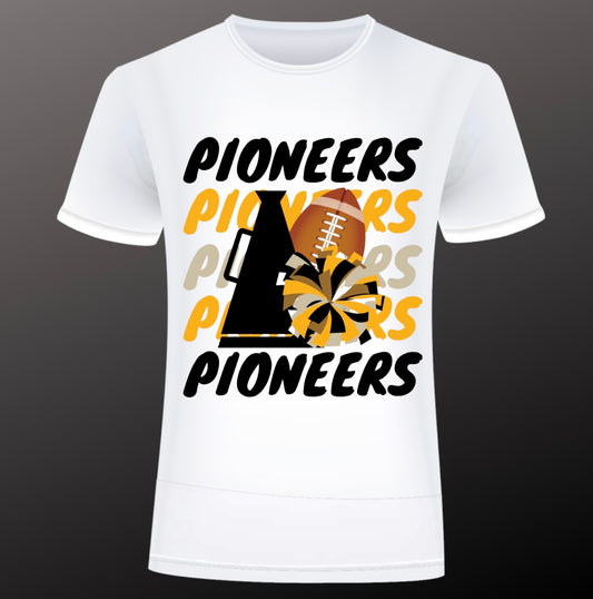 Pioneers Football/Cheer Tee Shirt