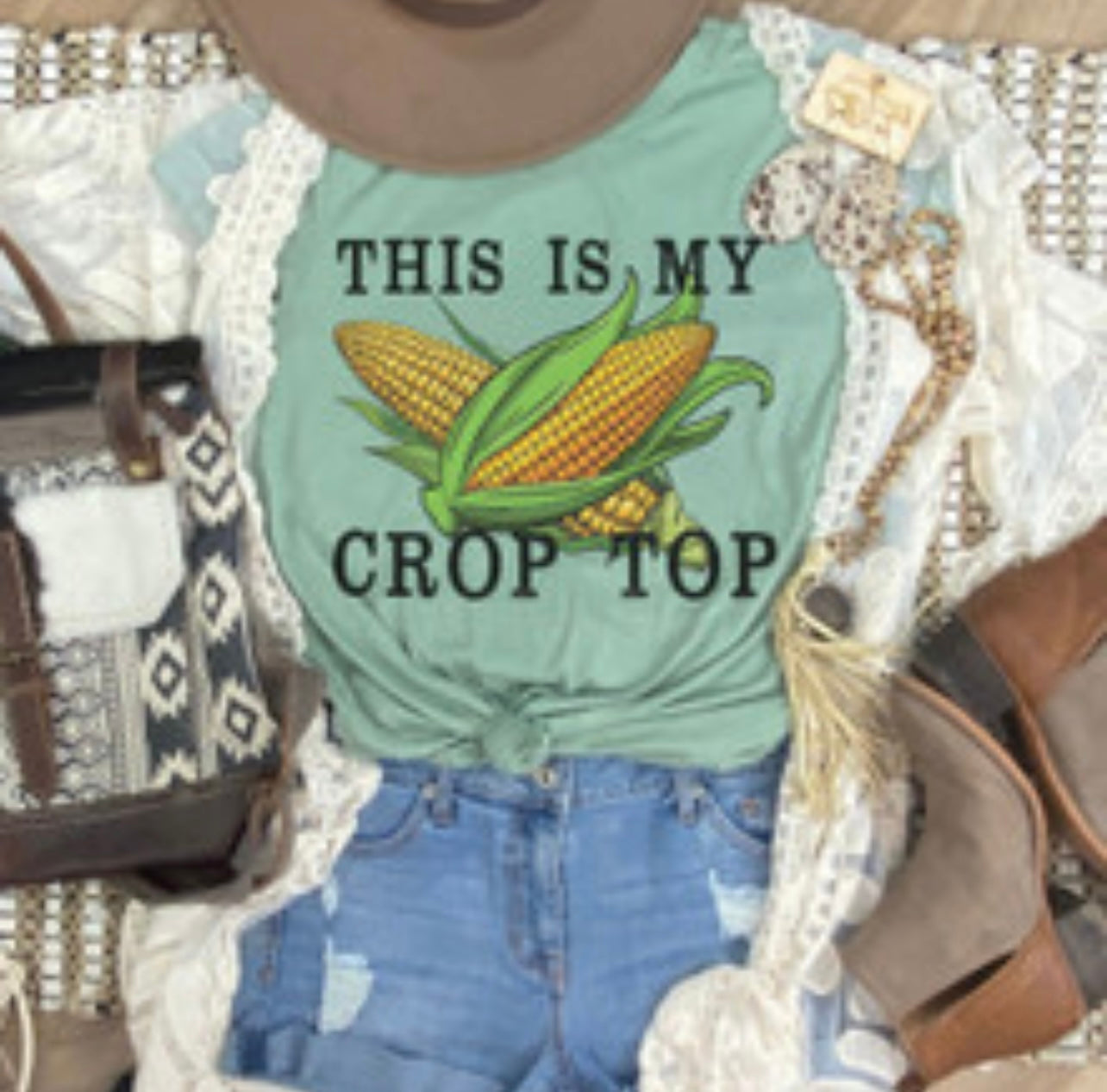 This is my Crop Top Short Sleeve or Long Sleeve Tee