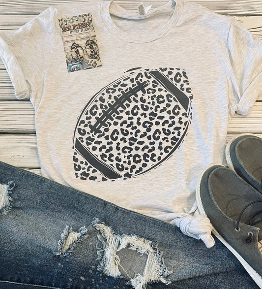 Silhouette Leopard Football | Football Shirt | Game Day