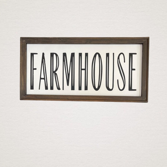 Farmhouse Sign 10x20