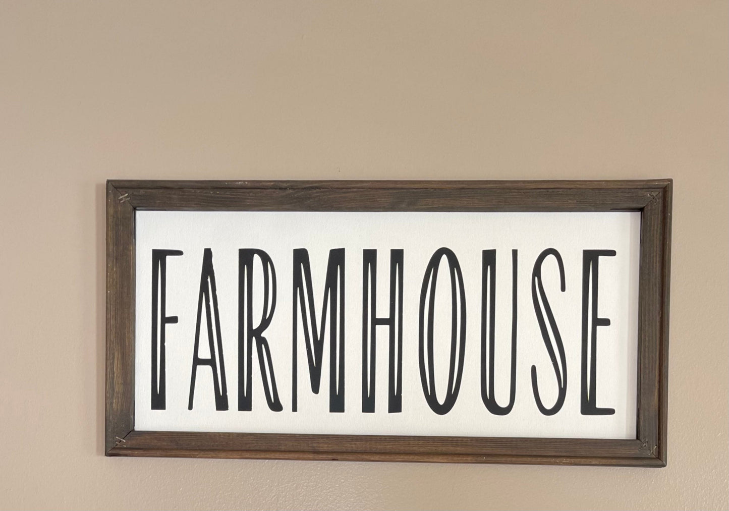 Farmhouse Sign 10x20