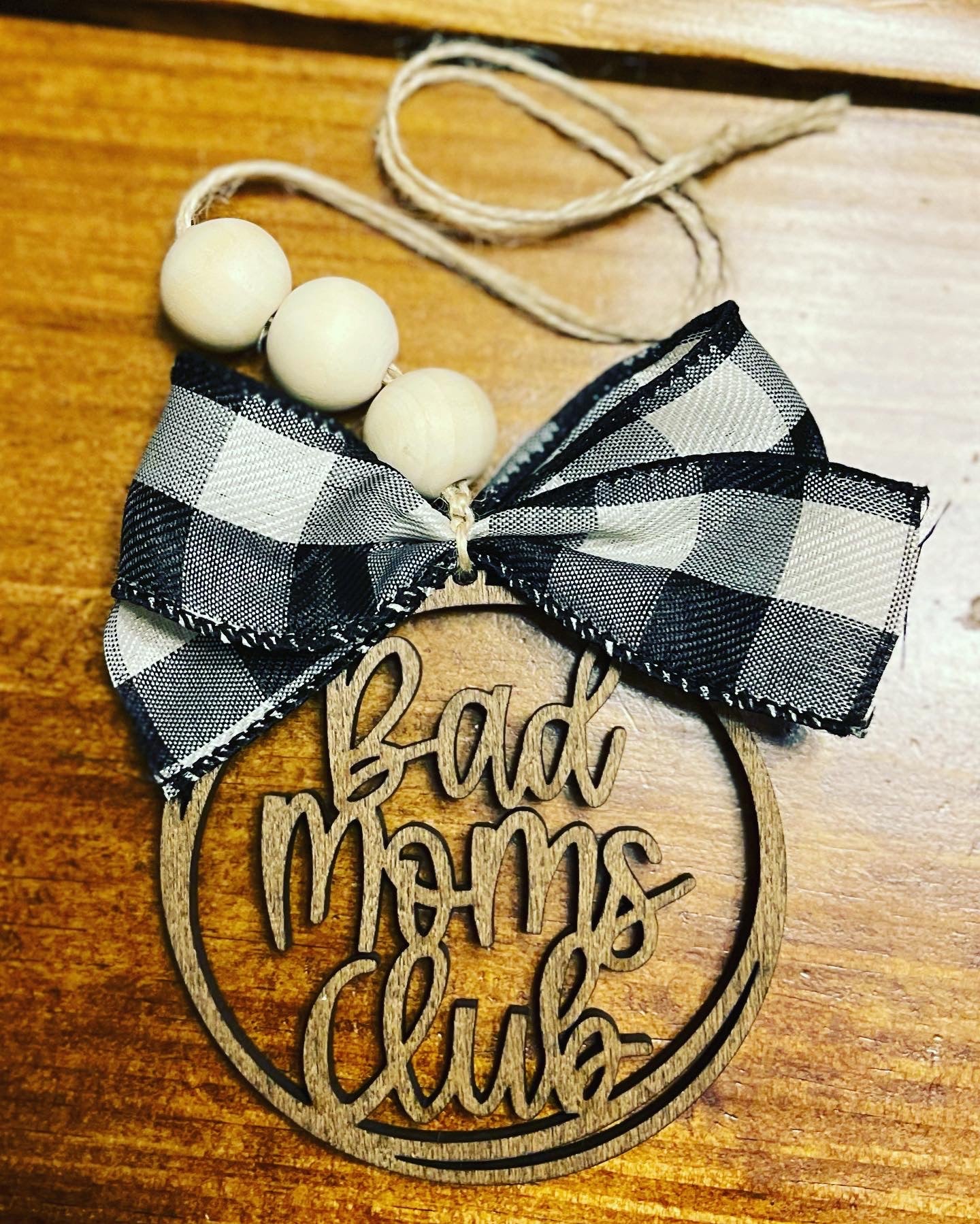 Bad Moms Club Car Charm